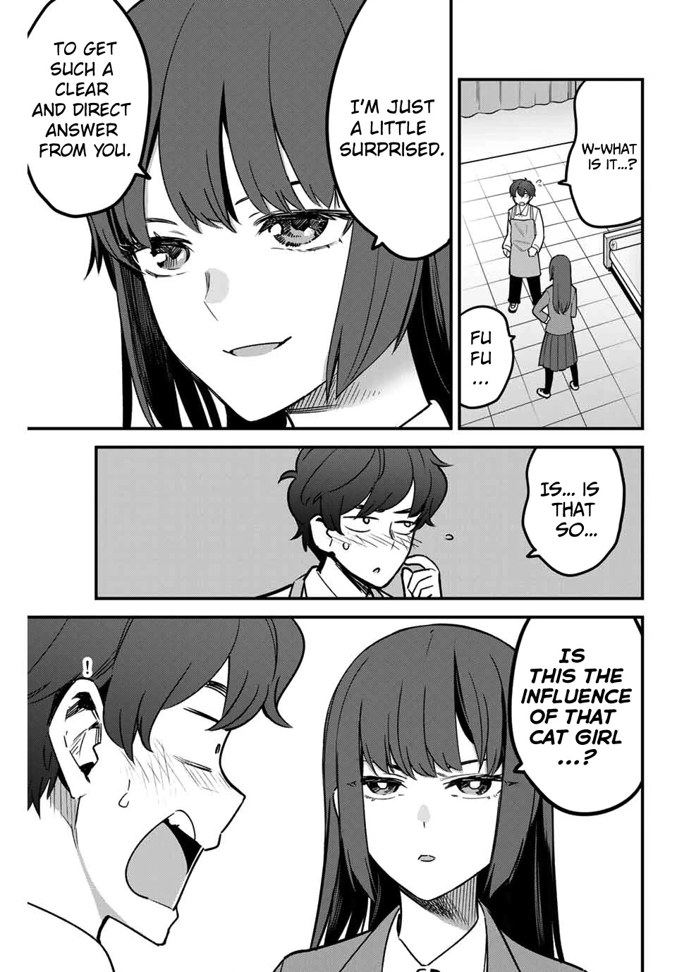 Please don't bully me, Nagatoro Chapter 76 page 3 - Chapter 76: Why don't you try getting a little exercise, Paisen?