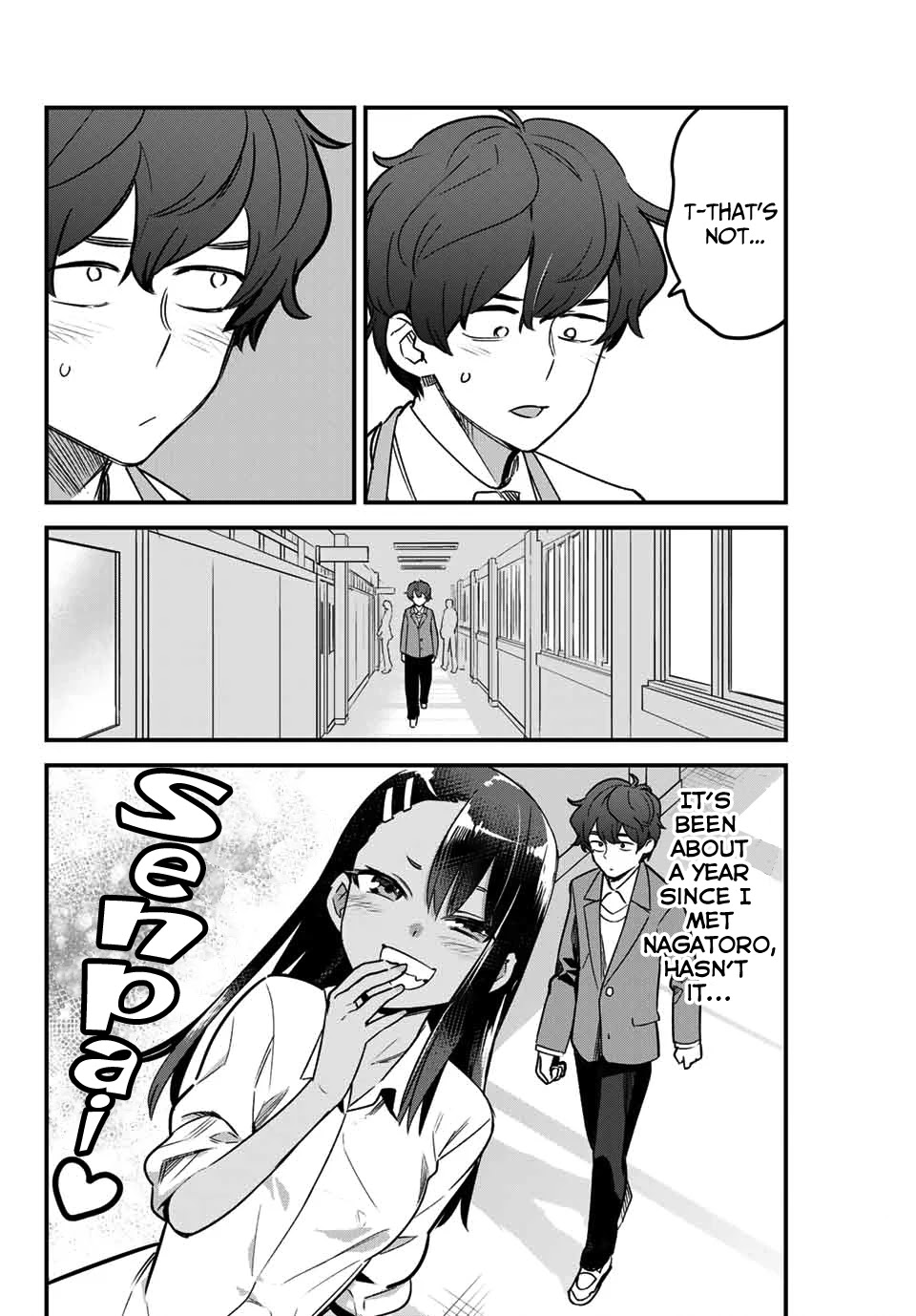 Please don't bully me, Nagatoro Chapter 76 page 4 - Chapter 76: Why don't you try getting a little exercise, Paisen?
