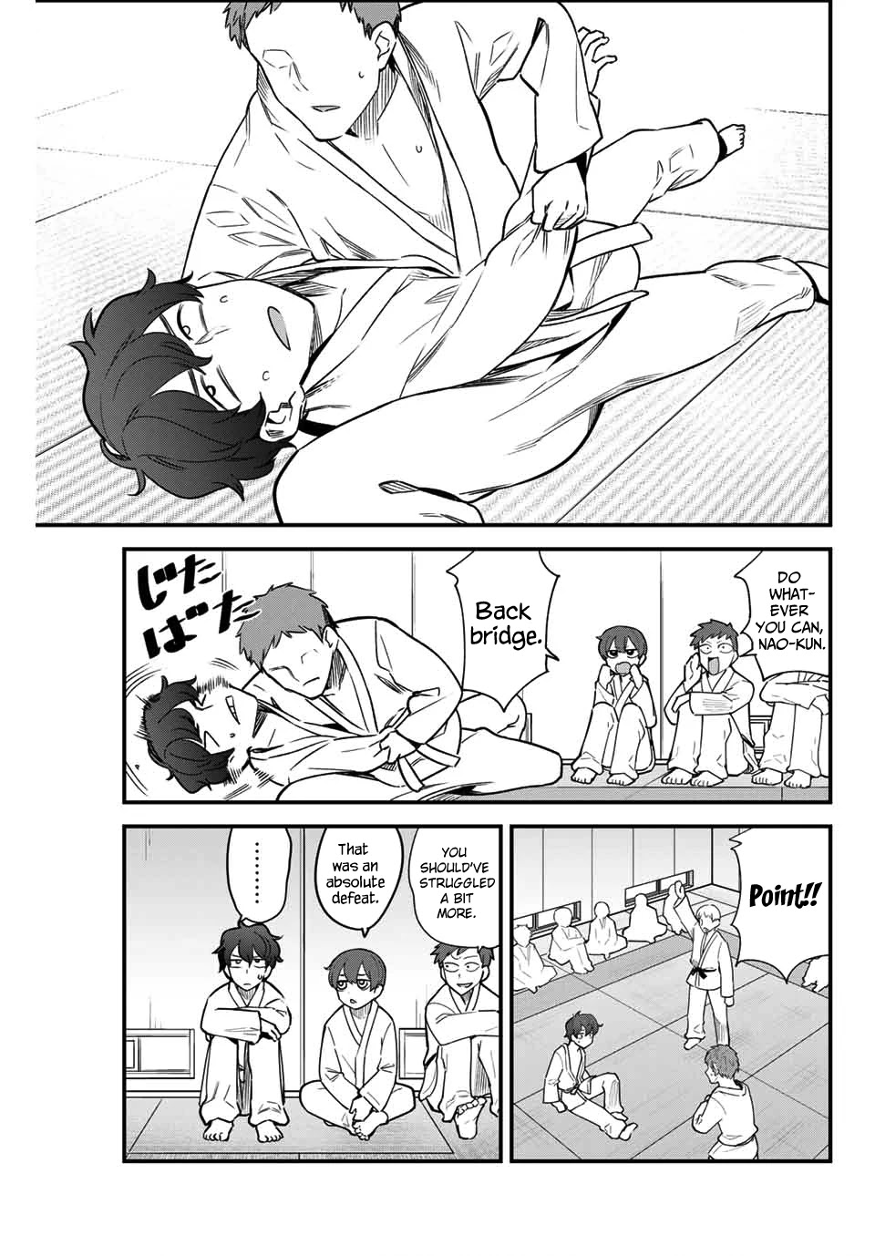 Please don't bully me, Nagatoro Chapter 76 page 7 - Chapter 76: Why don't you try getting a little exercise, Paisen?