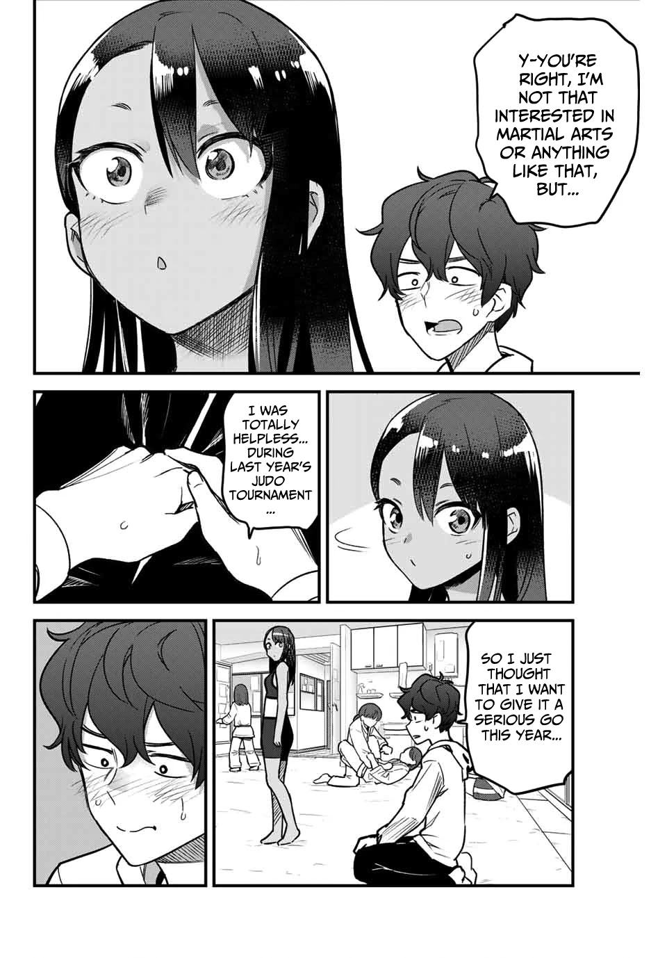 Please don't bully me, Nagatoro Chapter 77 page 10 - Chapter 77: You're definitely not interested in any of this, Senpai!!