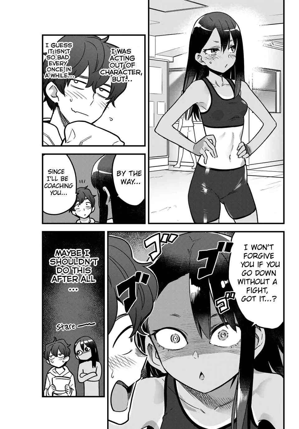 Please don't bully me, Nagatoro Chapter 77 page 13 - Chapter 77: You're definitely not interested in any of this, Senpai!!