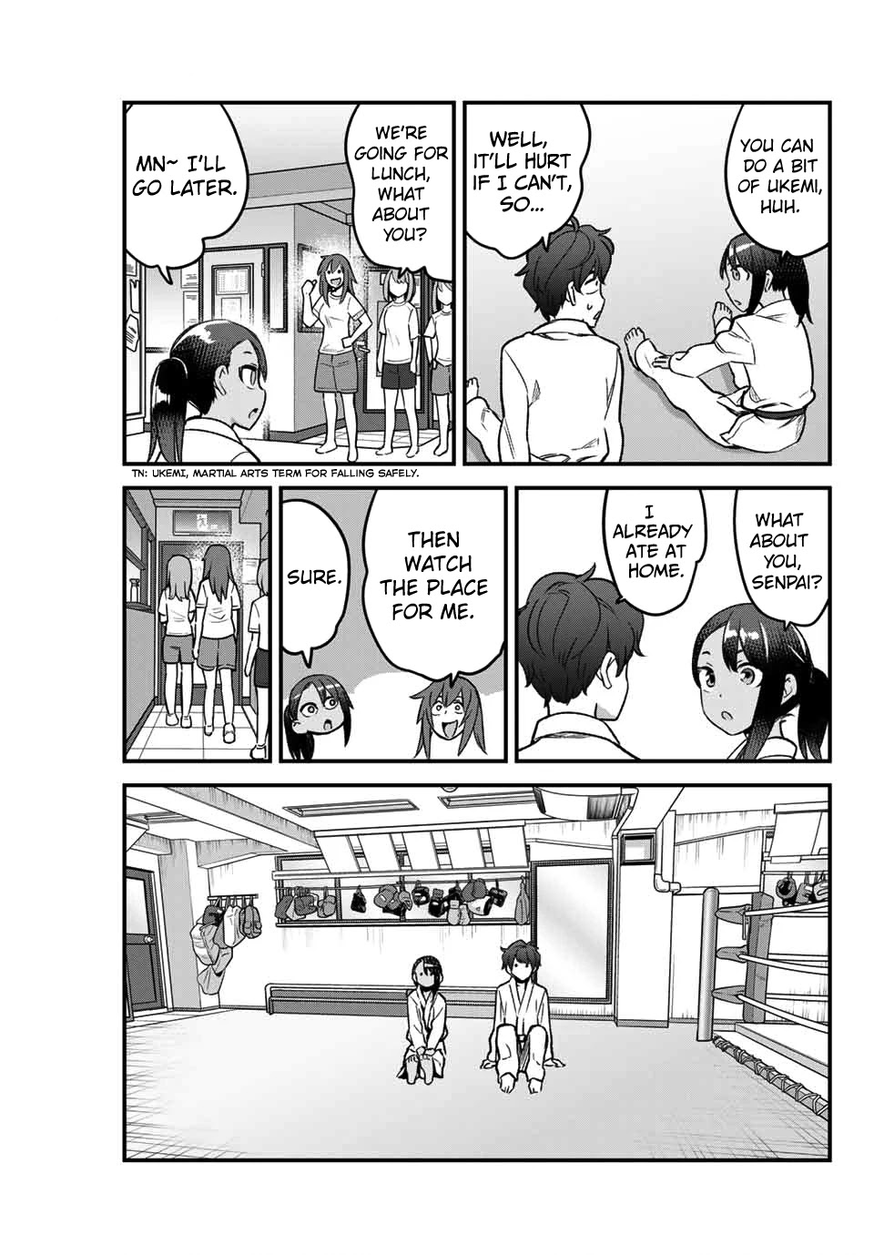 Please don't bully me, Nagatoro Chapter 77 page 15 - Chapter 77: You're definitely not interested in any of this, Senpai!!