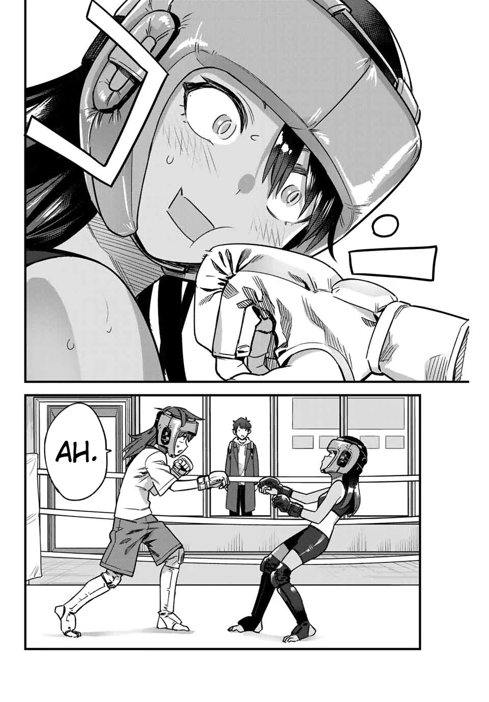 Please don't bully me, Nagatoro Chapter 77 page 6 - Chapter 77: You're definitely not interested in any of this, Senpai!!