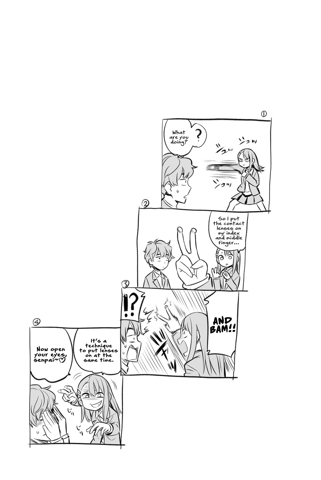 Please don't bully me, Nagatoro Chapter 78.5 page 5 - Chapter 78.5: Volume 10 Extras
