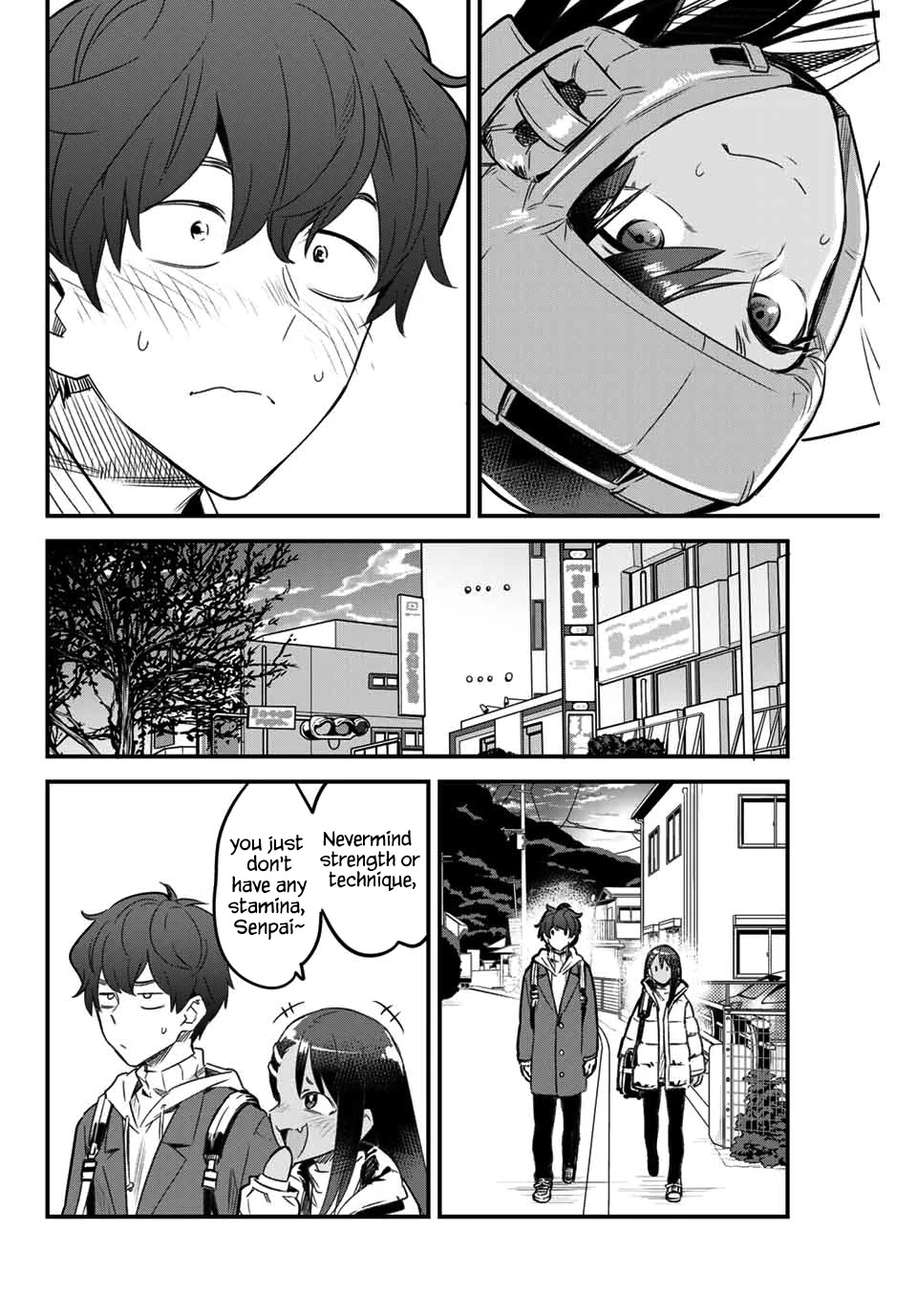 Please don't bully me, Nagatoro Chapter 78 page 12 - Chapter 78: You were soooo scared, Senpai~!