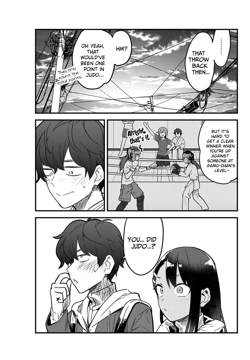 Please don't bully me, Nagatoro Chapter 78 page 13 - Chapter 78: You were soooo scared, Senpai~!