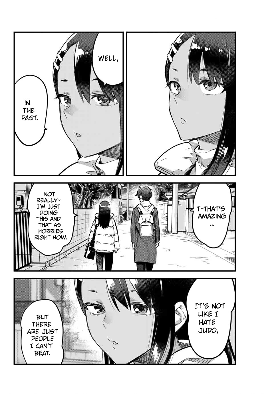 Please don't bully me, Nagatoro Chapter 78 page 14 - Chapter 78: You were soooo scared, Senpai~!
