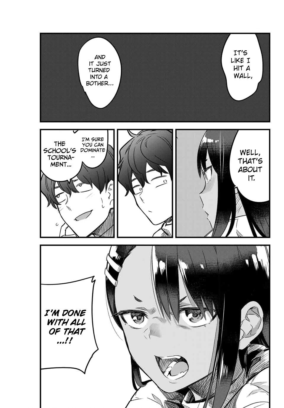 Please don't bully me, Nagatoro Chapter 78 page 15 - Chapter 78: You were soooo scared, Senpai~!