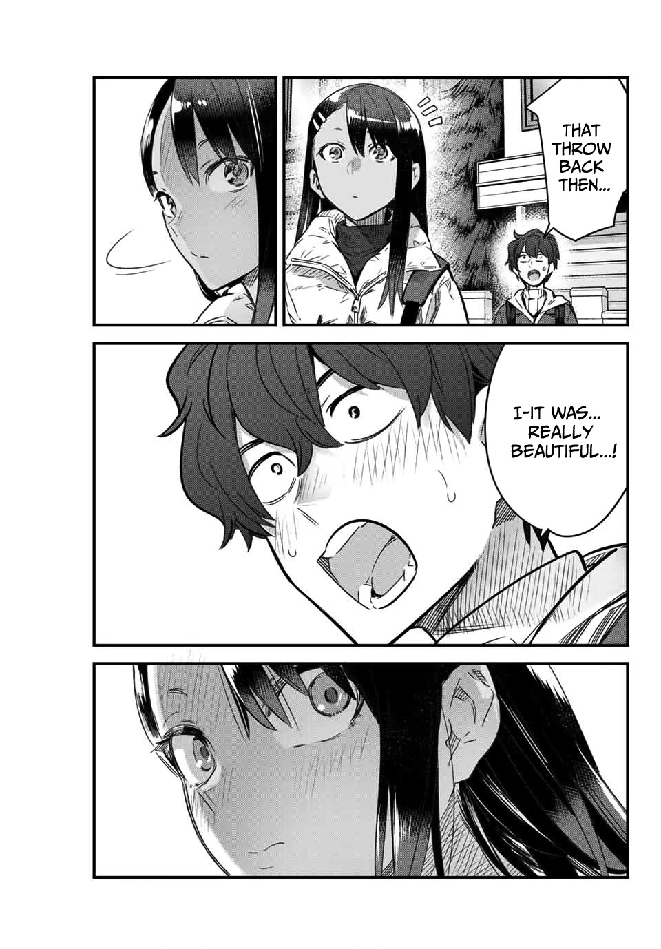 Please don't bully me, Nagatoro Chapter 78 page 17 - Chapter 78: You were soooo scared, Senpai~!