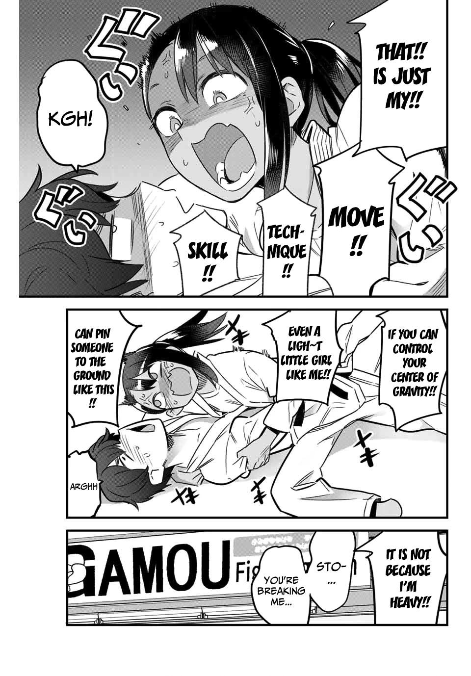Please don't bully me, Nagatoro Chapter 78 page 7 - Chapter 78: You were soooo scared, Senpai~!