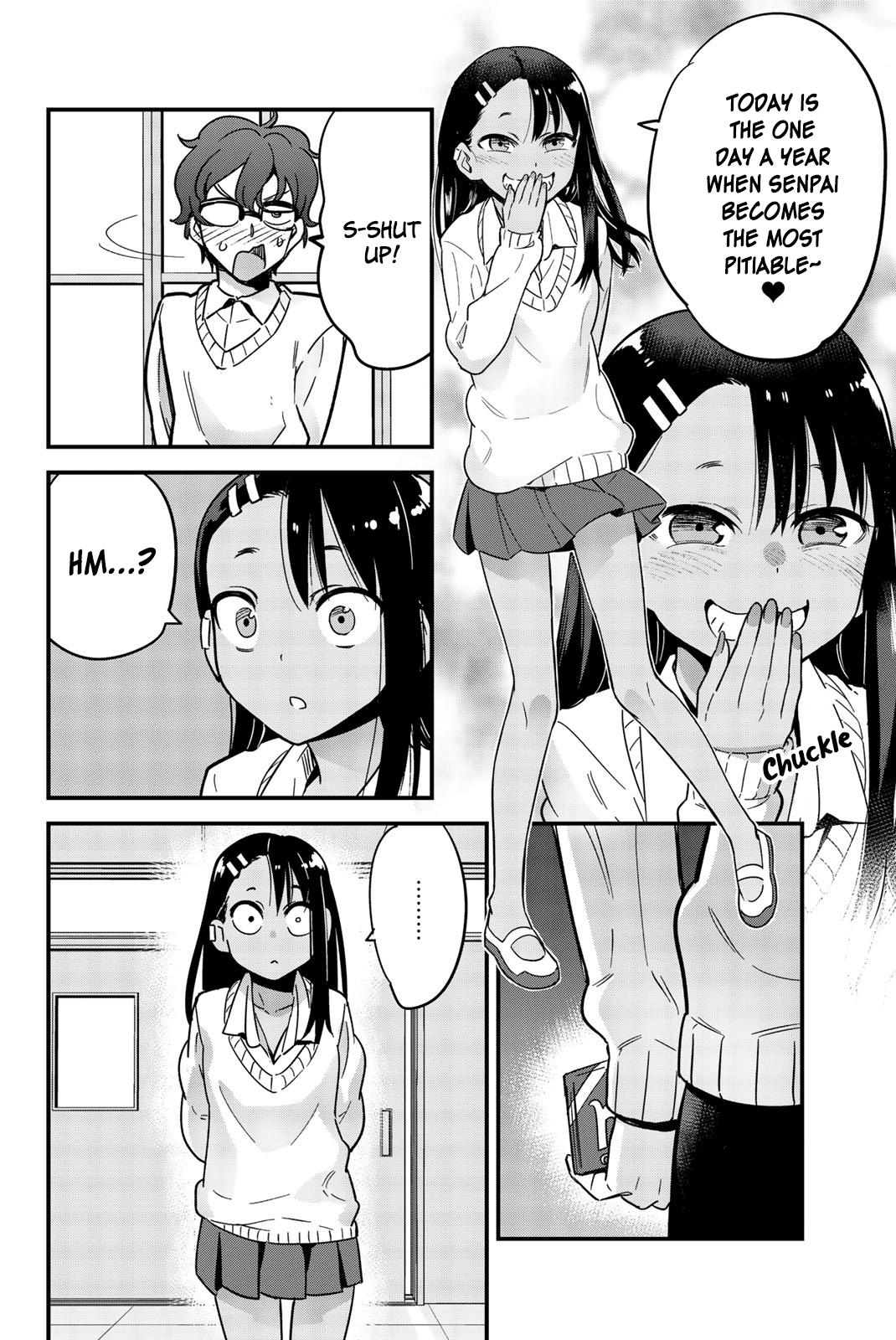 Please don't bully me, Nagatoro Chapter 8.1 page 2 - Chapter 8.1: Senpai, Who Gave You Chocolate...?