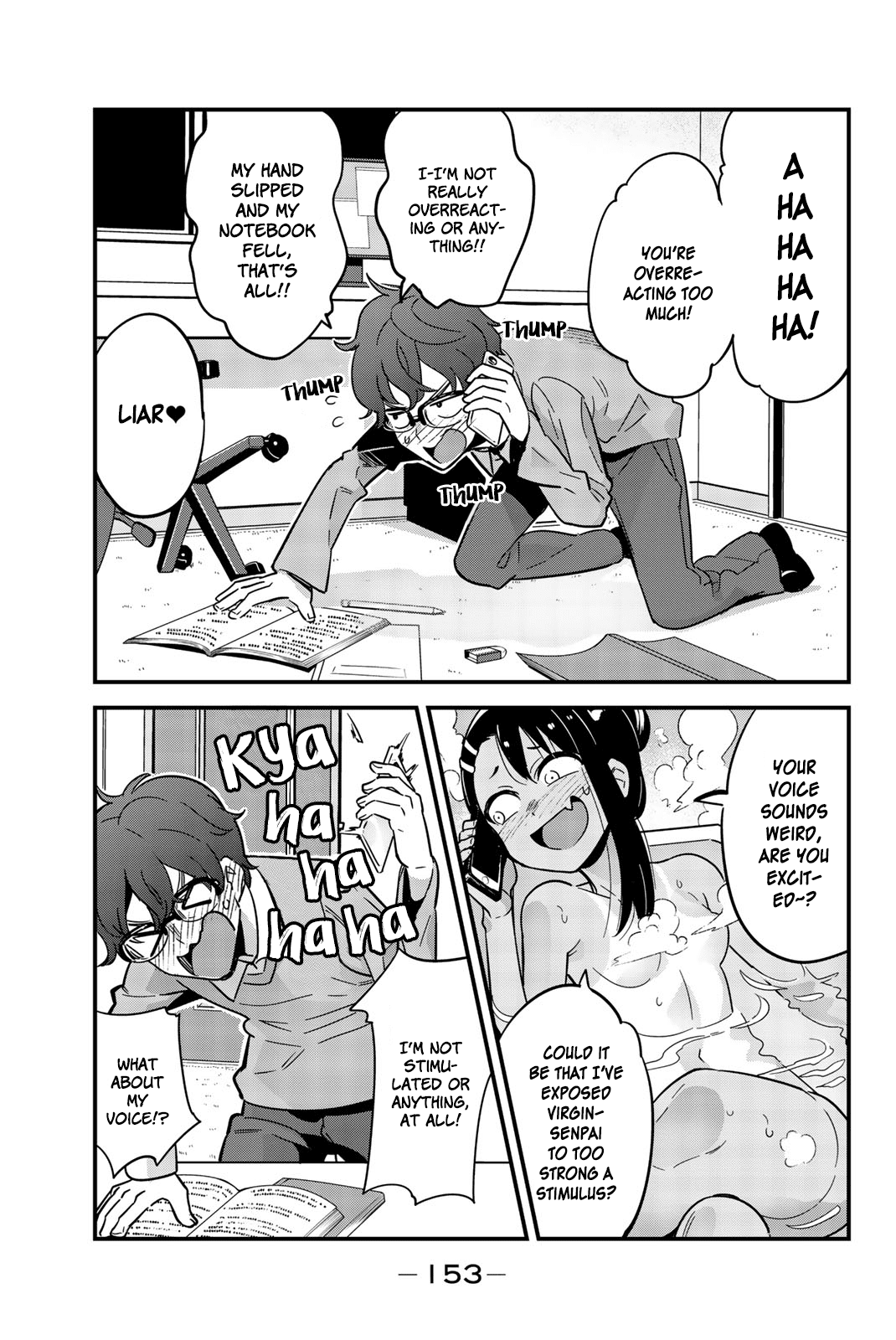 Please don't bully me, Nagatoro Chapter 8.2 page 3 - Chapter 8.2: Have I Put Senpai's Mind in the Gutter~? ❤