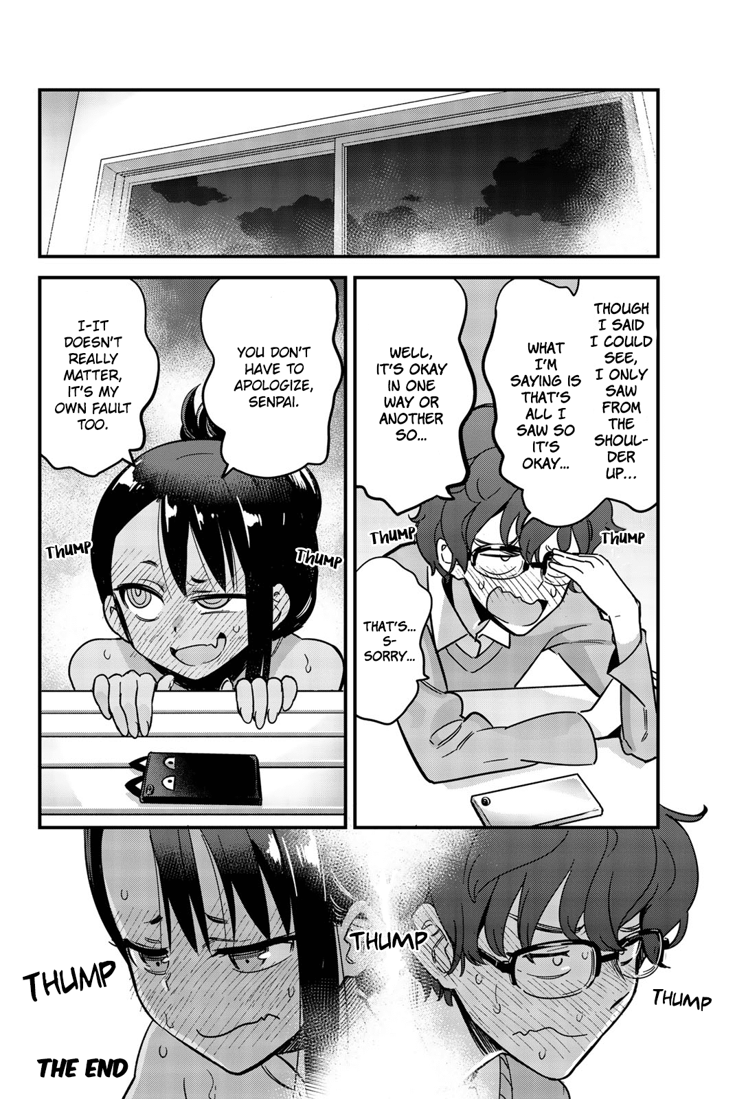 Please don't bully me, Nagatoro Chapter 8.2 page 8 - Chapter 8.2: Have I Put Senpai's Mind in the Gutter~? ❤