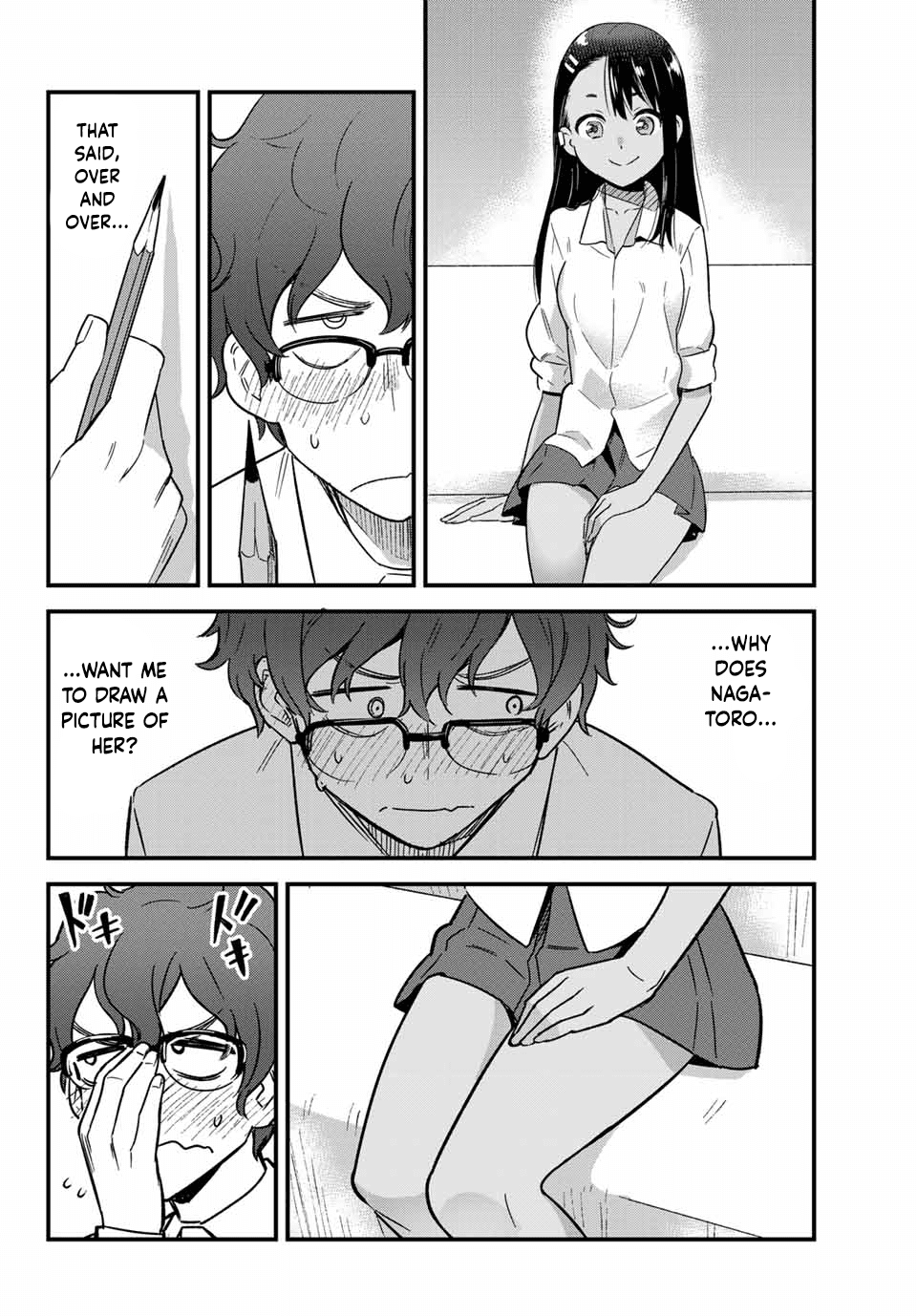 Please don't bully me, Nagatoro Chapter 8 page 6 - Chapter 8: Senpai, You're More Like...