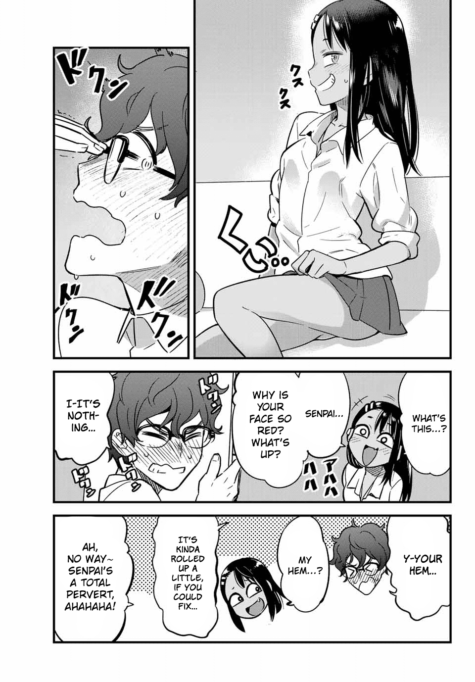 Please don't bully me, Nagatoro Chapter 8 page 7 - Chapter 8: Senpai, You're More Like...