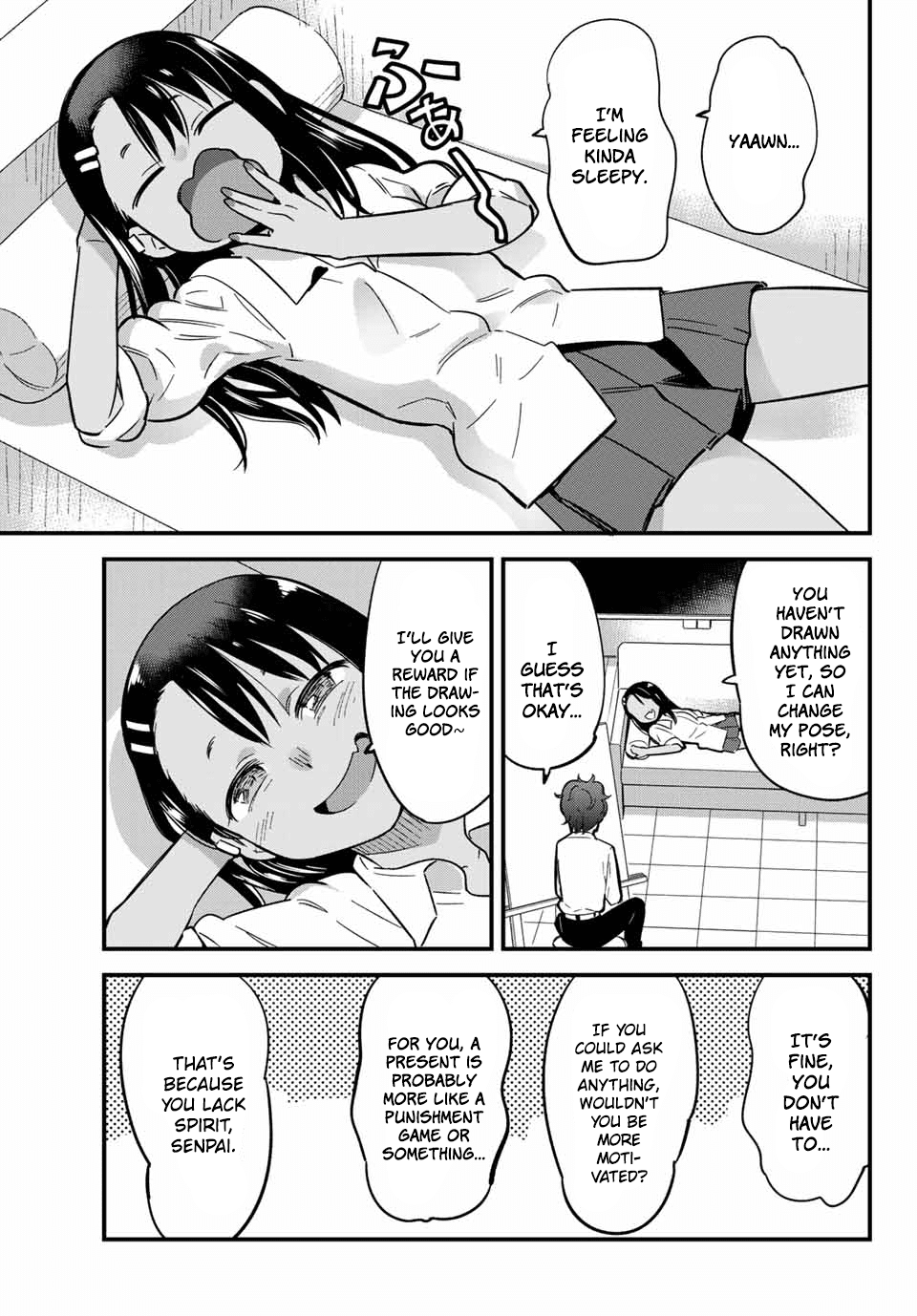Please don't bully me, Nagatoro Chapter 8 page 9 - Chapter 8: Senpai, You're More Like...