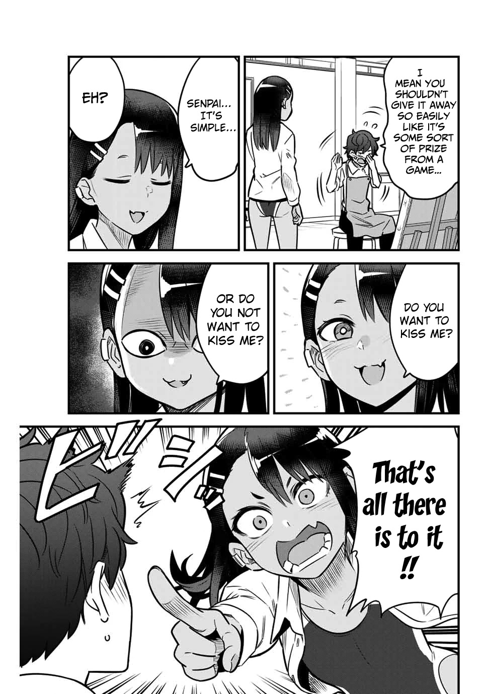 Please don't bully me, Nagatoro Chapter 82 page 17 - Chapter 82