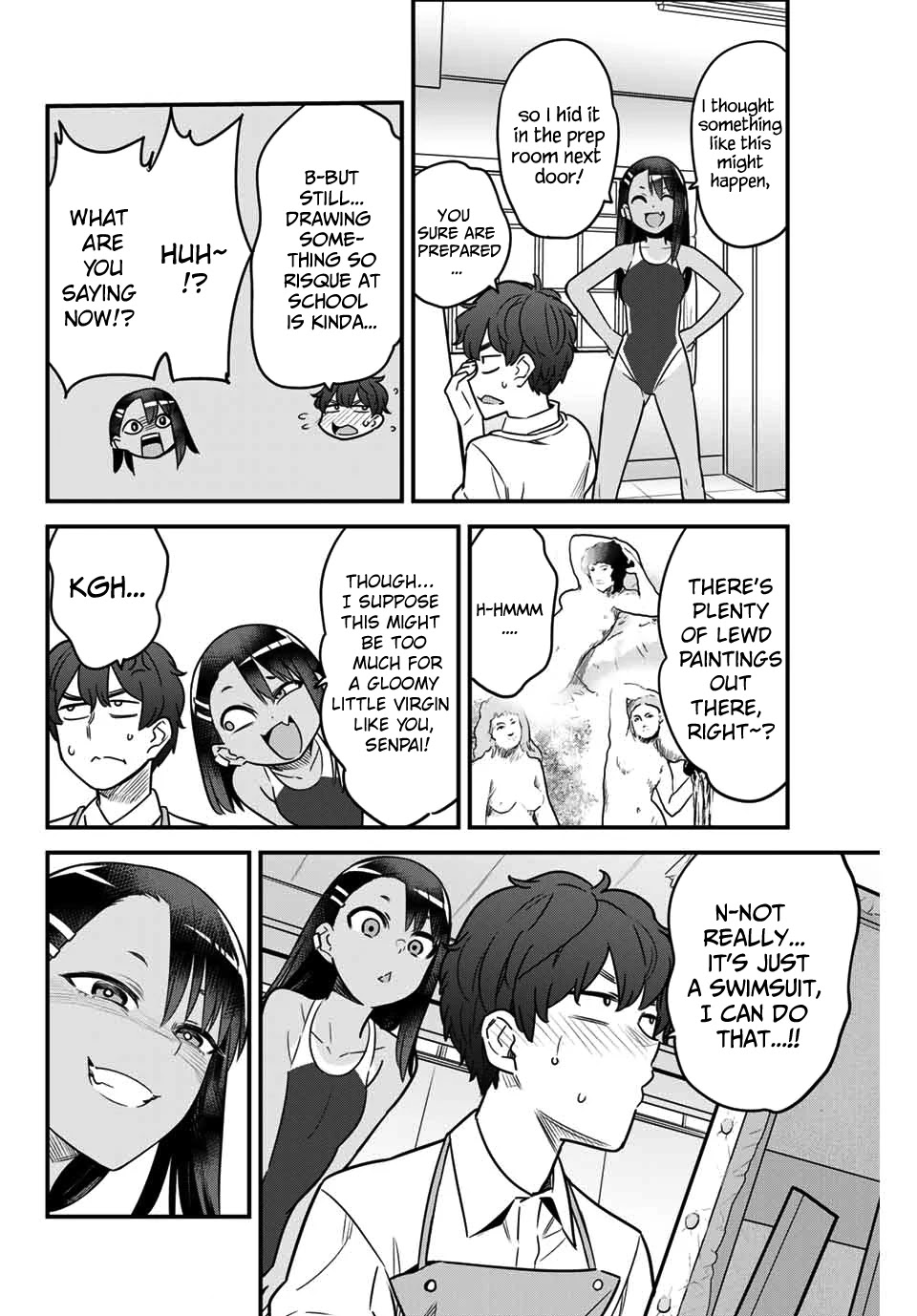 Please don't bully me, Nagatoro Chapter 82 page 8 - Chapter 82