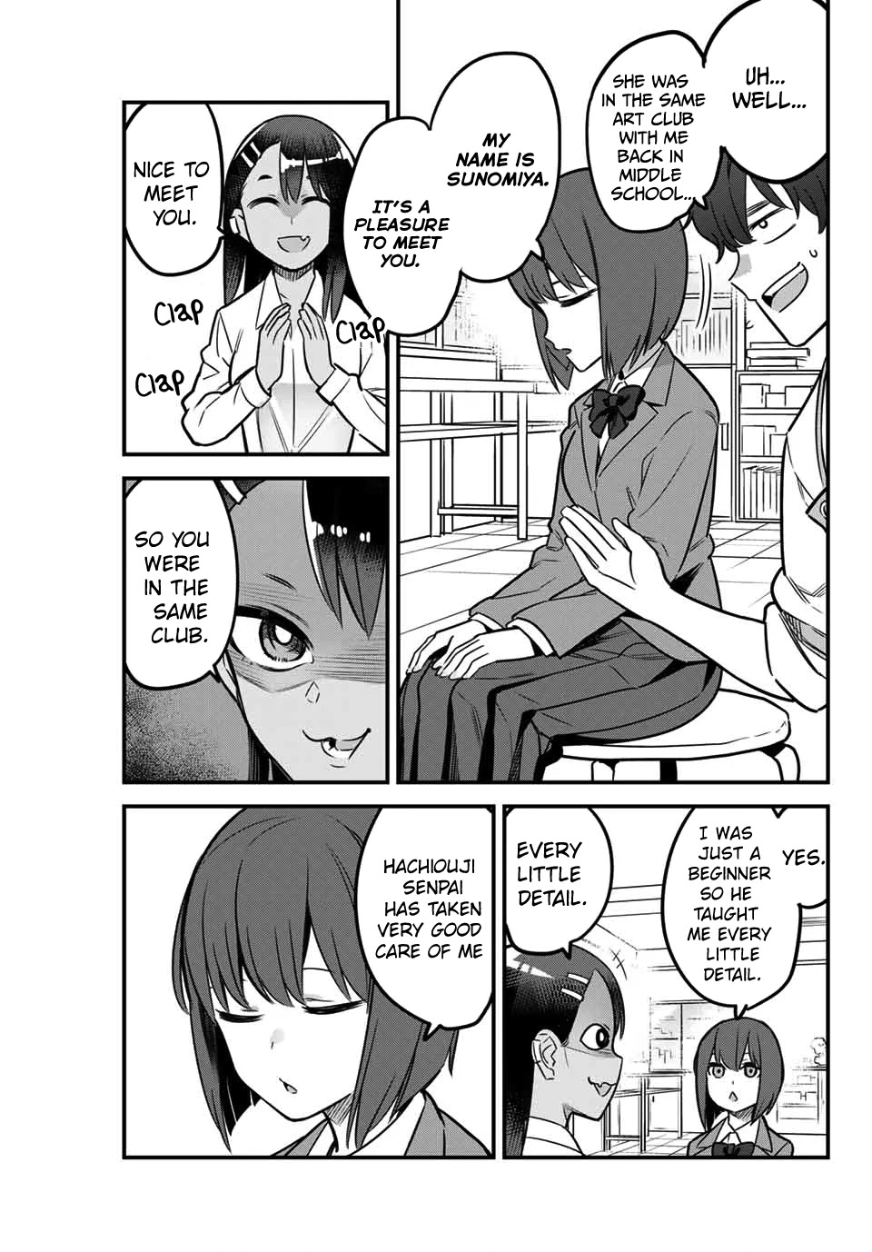 Please don't bully me, Nagatoro Chapter 83 page 3 - Chapter 83