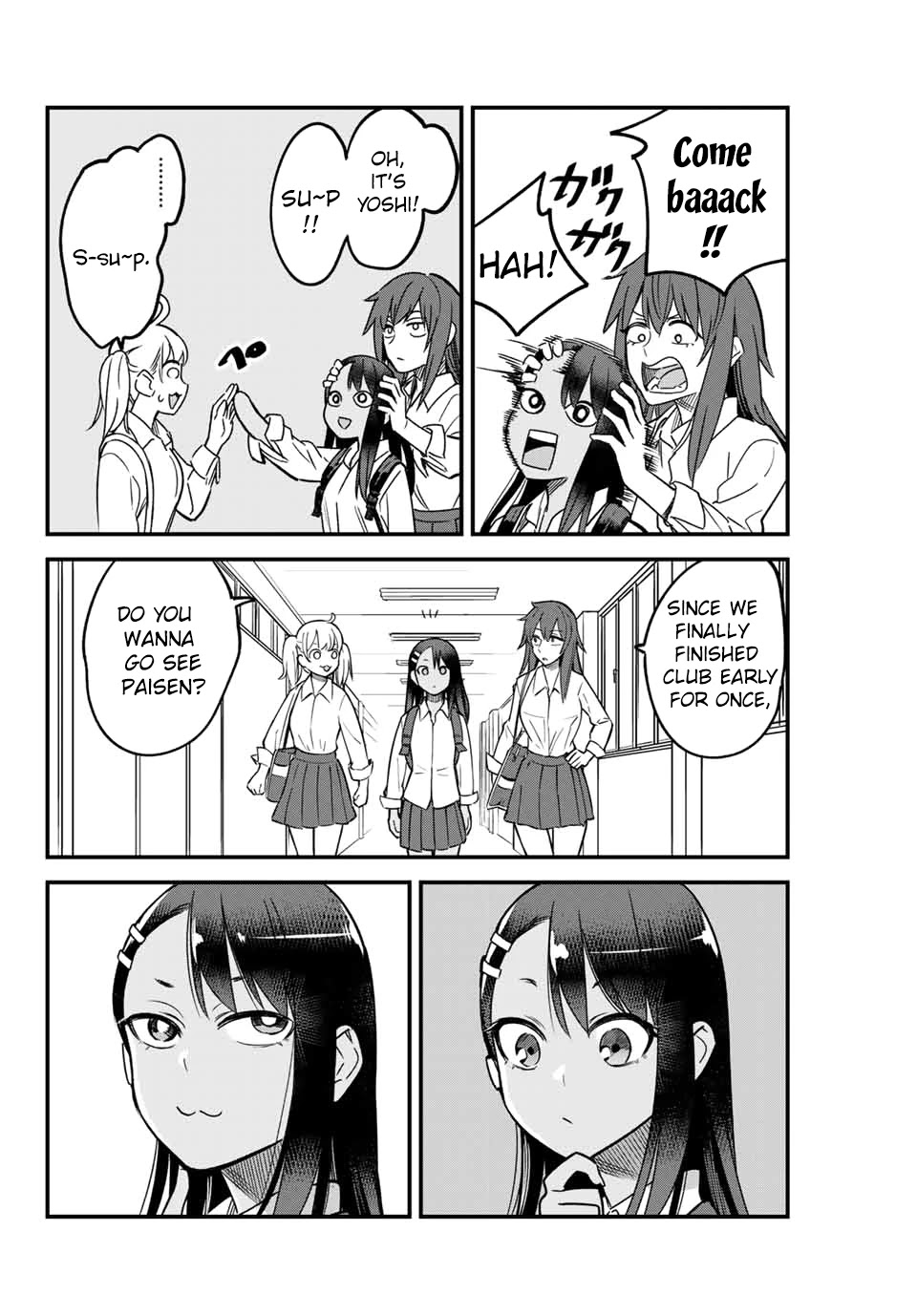 Please don't bully me, Nagatoro Chapter 87 page 10 - Chapter 87: Su~p Senpai