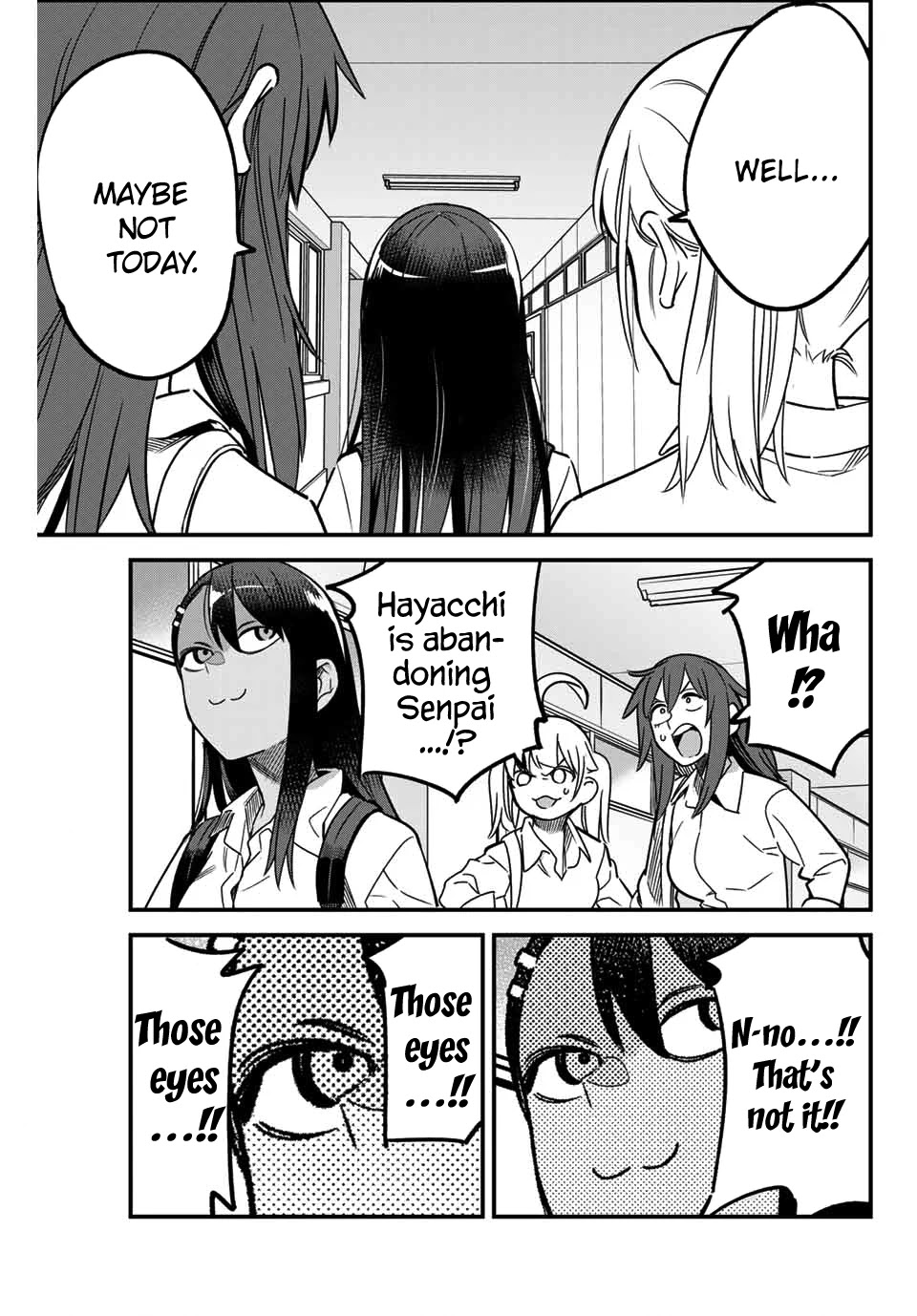 Please don't bully me, Nagatoro Chapter 87 page 11 - Chapter 87: Su~p Senpai
