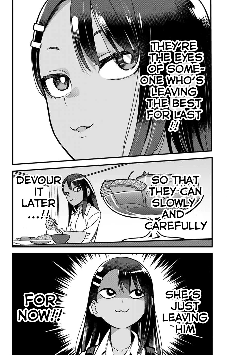 Please don't bully me, Nagatoro Chapter 87 page 12 - Chapter 87: Su~p Senpai