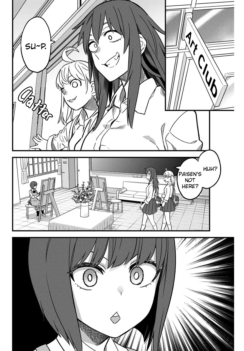 Please don't bully me, Nagatoro Chapter 87 page 14 - Chapter 87: Su~p Senpai