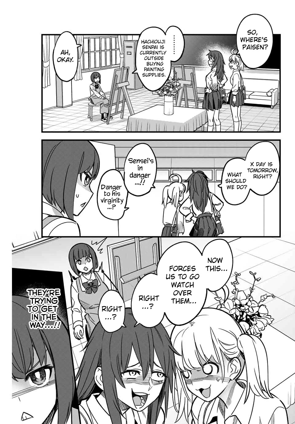 Please don't bully me, Nagatoro Chapter 87 page 17 - Chapter 87: Su~p Senpai
