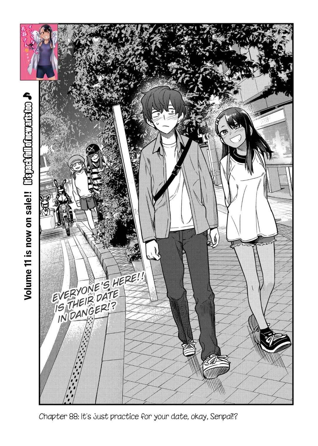 Please don't bully me, Nagatoro Chapter 88 page 1 - Chapter 88: It's just practice for your date, okay, Senpai!?