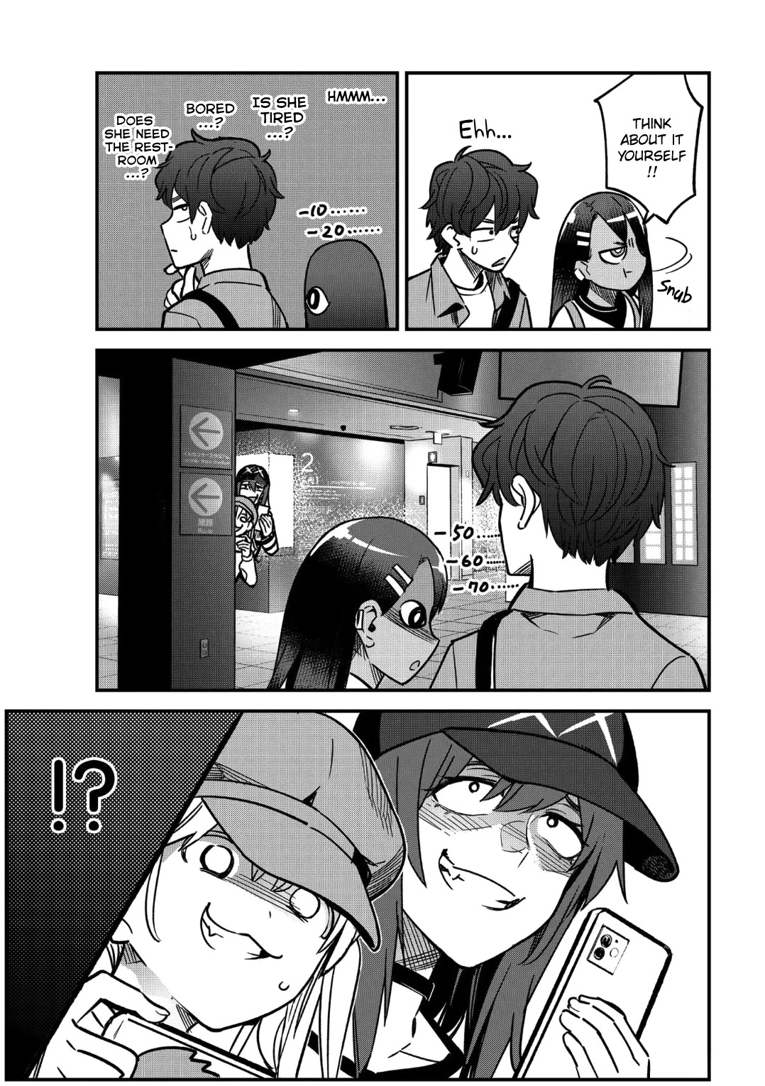 Please don't bully me, Nagatoro Chapter 88 page 17 - Chapter 88: It's just practice for your date, okay, Senpai!?
