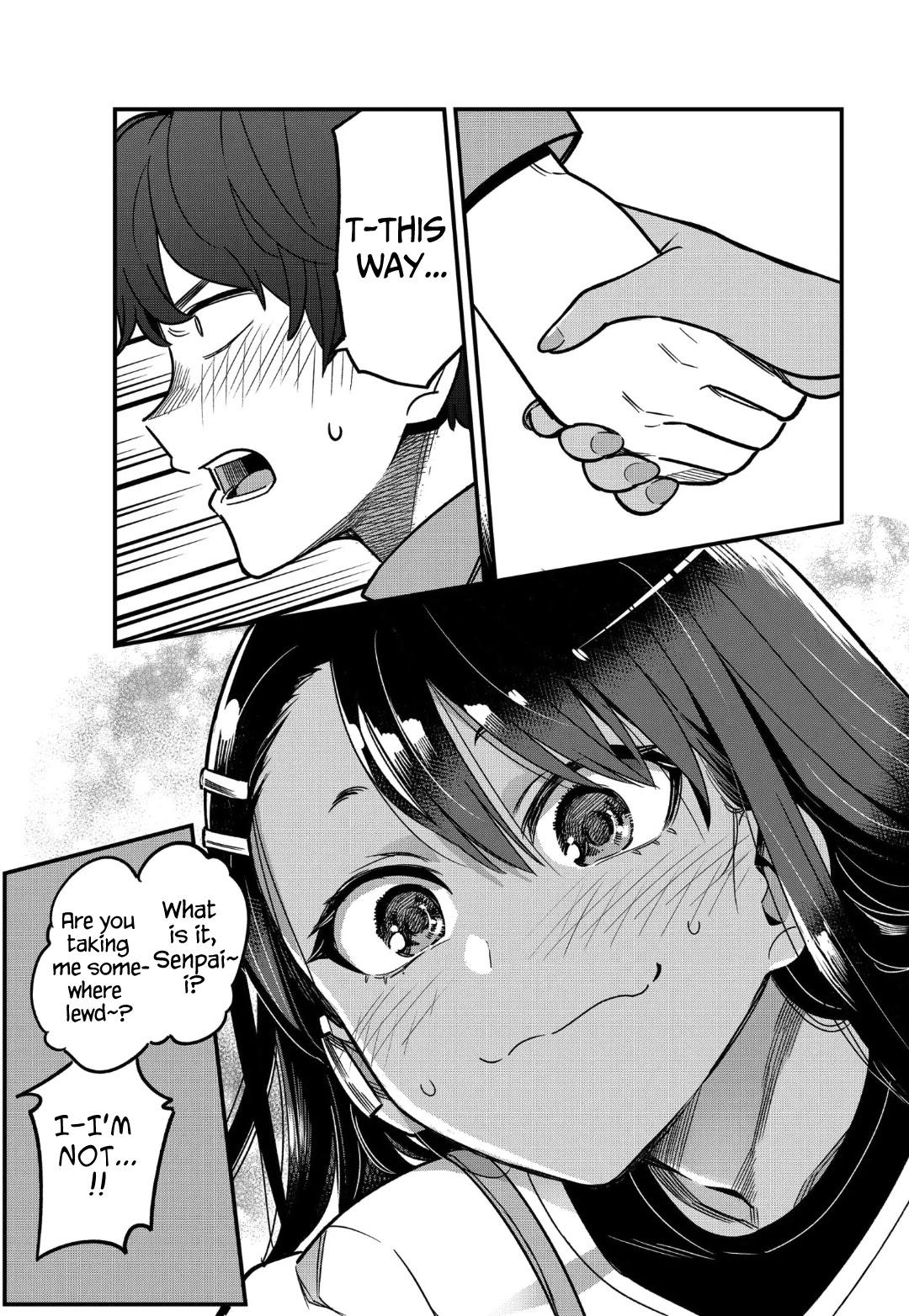 Please don't bully me, Nagatoro Chapter 88 page 21 - Chapter 88: It's just practice for your date, okay, Senpai!?