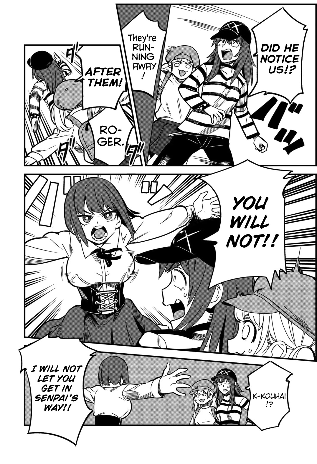 Please don't bully me, Nagatoro Chapter 88 page 22 - Chapter 88: It's just practice for your date, okay, Senpai!?