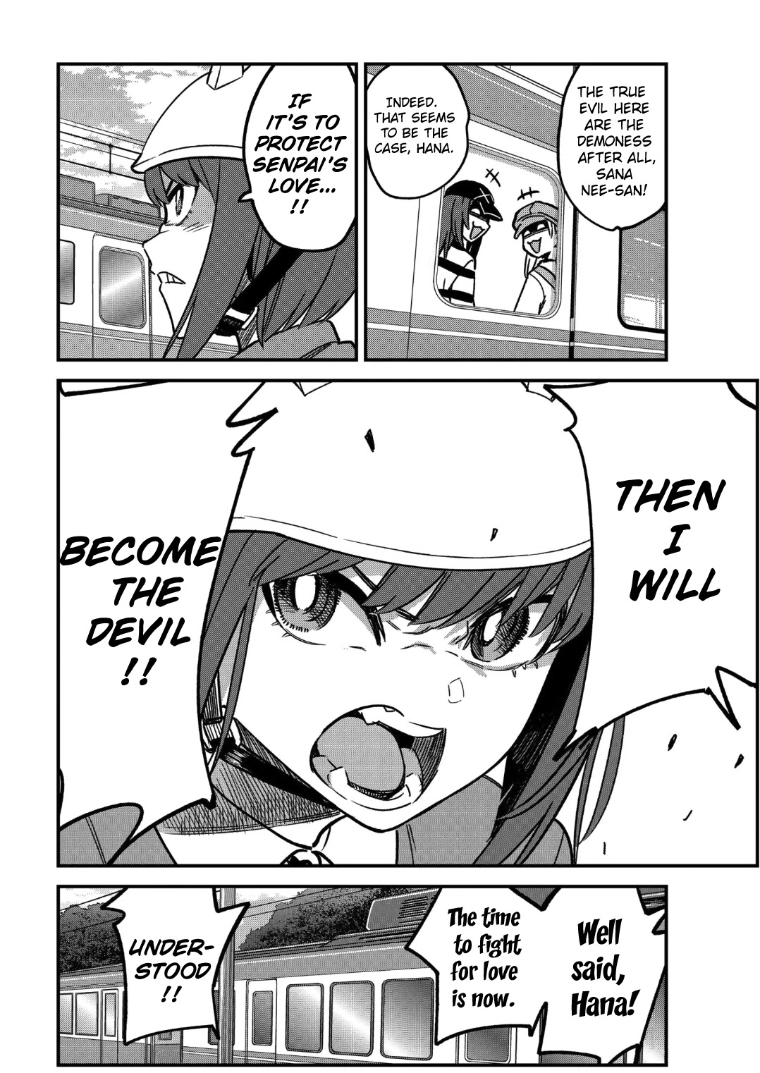 Please don't bully me, Nagatoro Chapter 88 page 8 - Chapter 88: It's just practice for your date, okay, Senpai!?