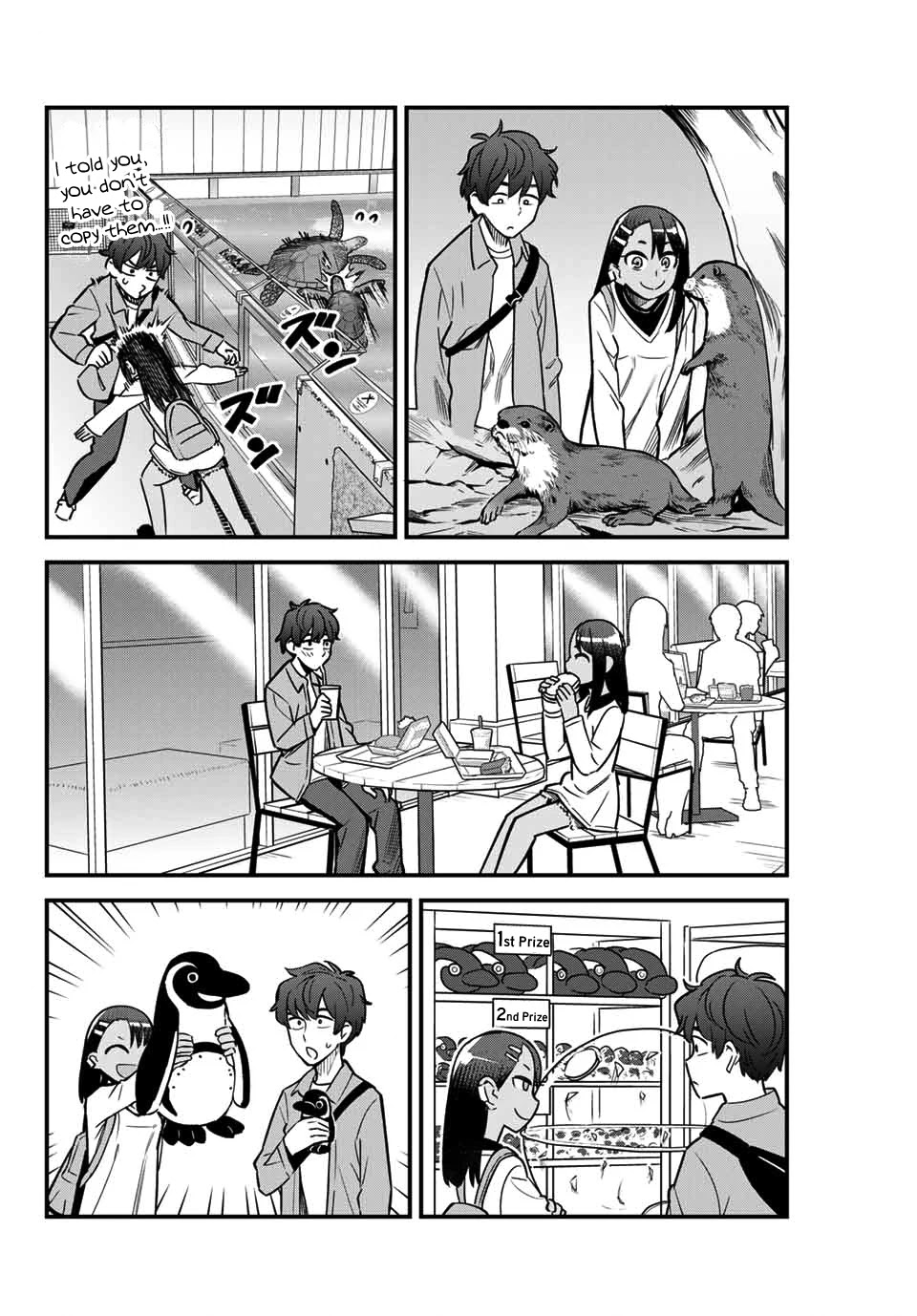 Please don't bully me, Nagatoro Chapter 89 page 10 - Chapter 89: Let me tell you your score today, Senpai!!