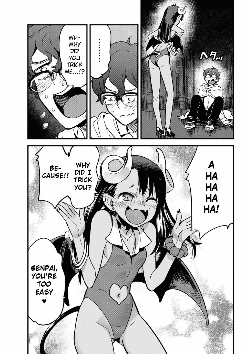 Please don't bully me, Nagatoro Chapter 9 page 11 - Chapter 9: Senpai, You're Too Easy