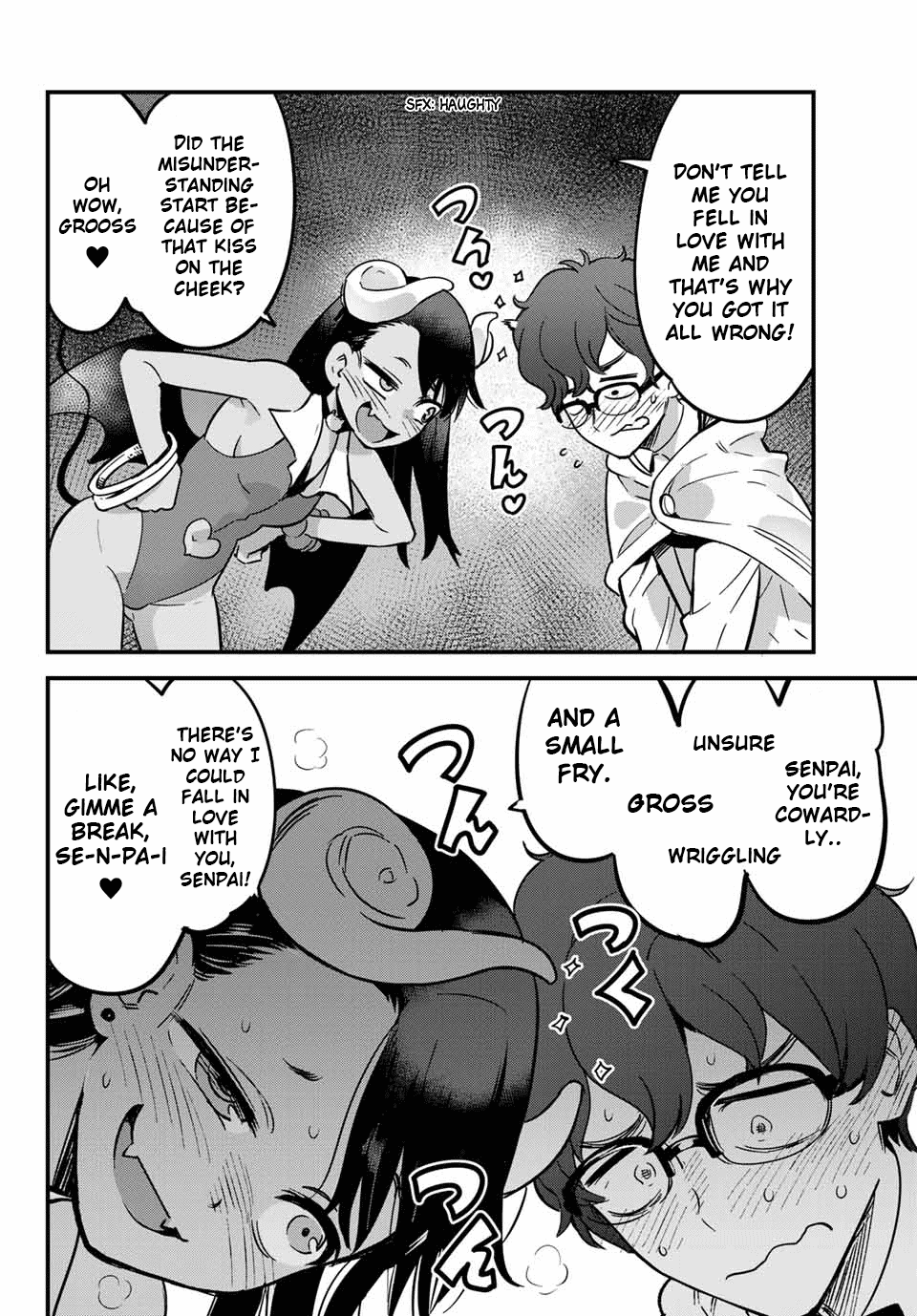 Please don't bully me, Nagatoro Chapter 9 page 12 - Chapter 9: Senpai, You're Too Easy