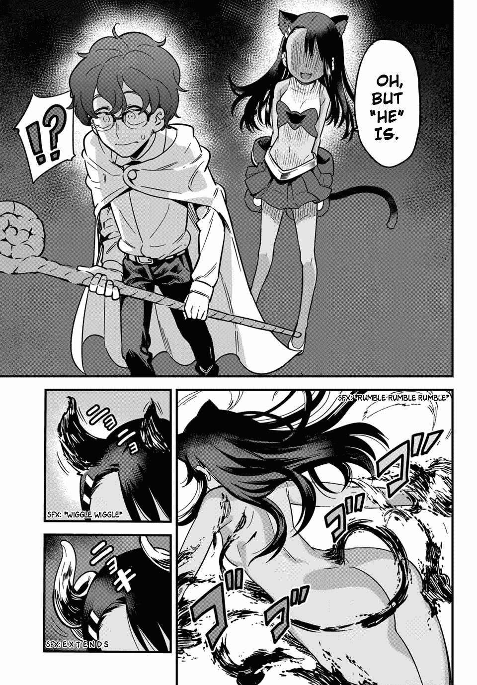 Please don't bully me, Nagatoro Chapter 9 page 9 - Chapter 9: Senpai, You're Too Easy