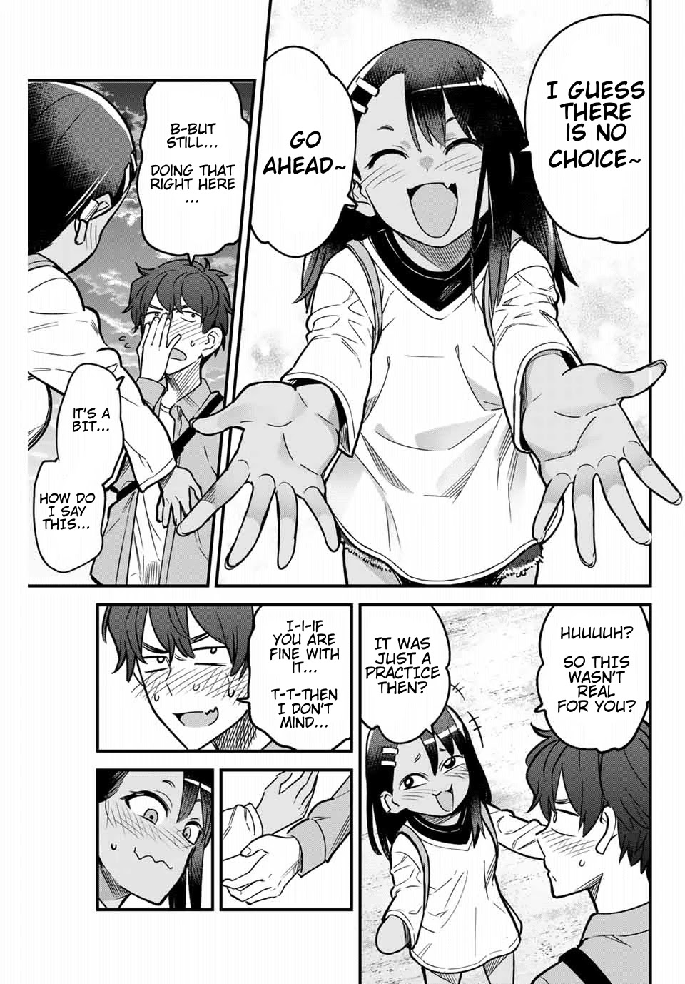 Please don't bully me, Nagatoro Chapter 90 page 11 - Chapter 90: Then Let's Do Something More Worthy Of An Actual Date