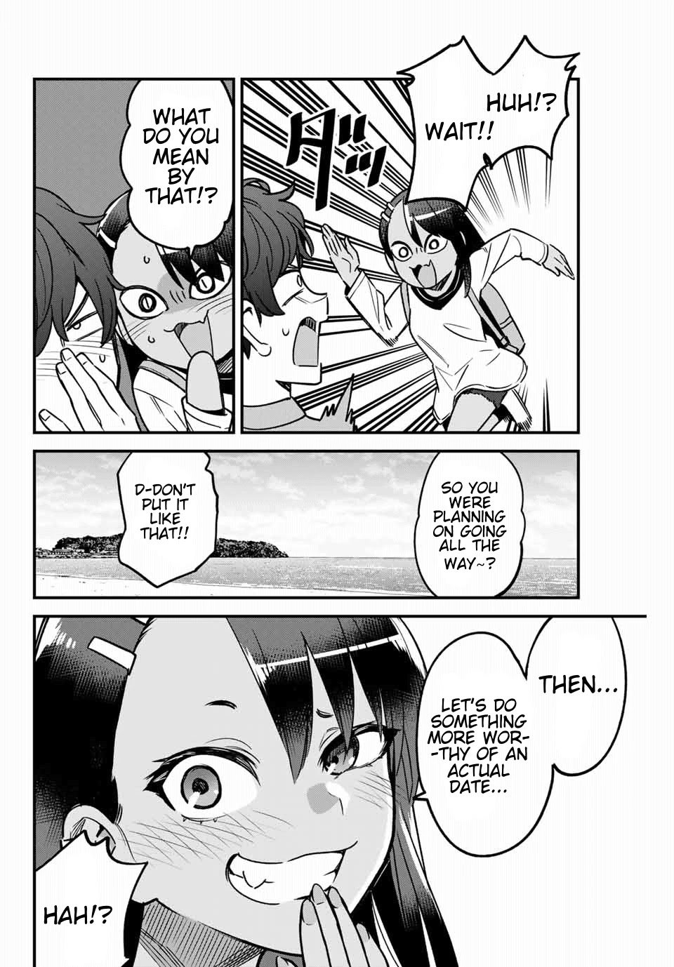 Please don't bully me, Nagatoro Chapter 90 page 8 - Chapter 90: Then Let's Do Something More Worthy Of An Actual Date