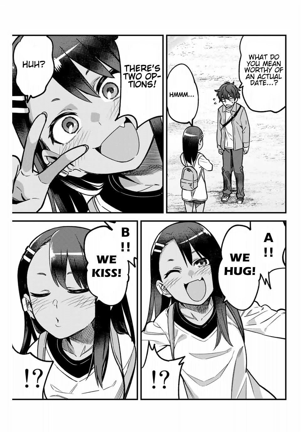 Please don't bully me, Nagatoro Chapter 90 page 9 - Chapter 90: Then Let's Do Something More Worthy Of An Actual Date