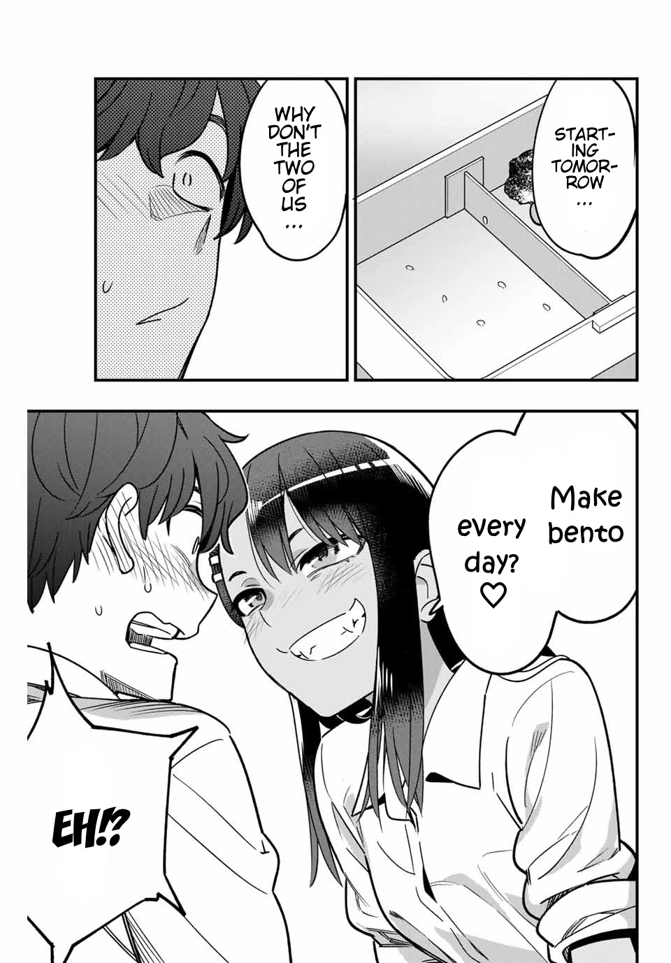 Please don't bully me, Nagatoro Chapter 92 page 21 - Chapter 92: I Really Want to Surprise Senpai, After All