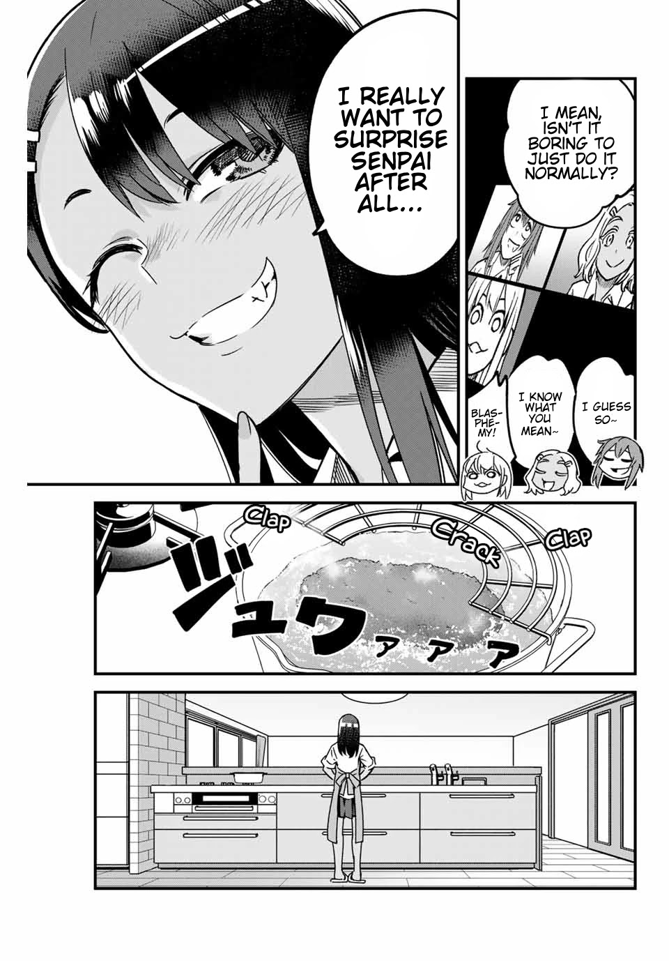 Please don't bully me, Nagatoro Chapter 92 page 3 - Chapter 92: I Really Want to Surprise Senpai, After All