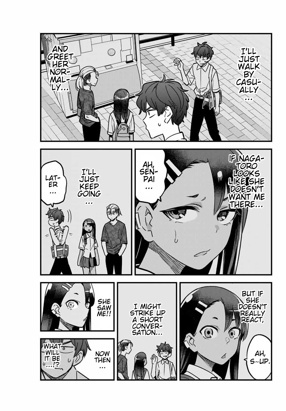 Please don't bully me, Nagatoro Chapter 93 page 17 - Chapter 93: Senpai... You're Letting Your Guard Down