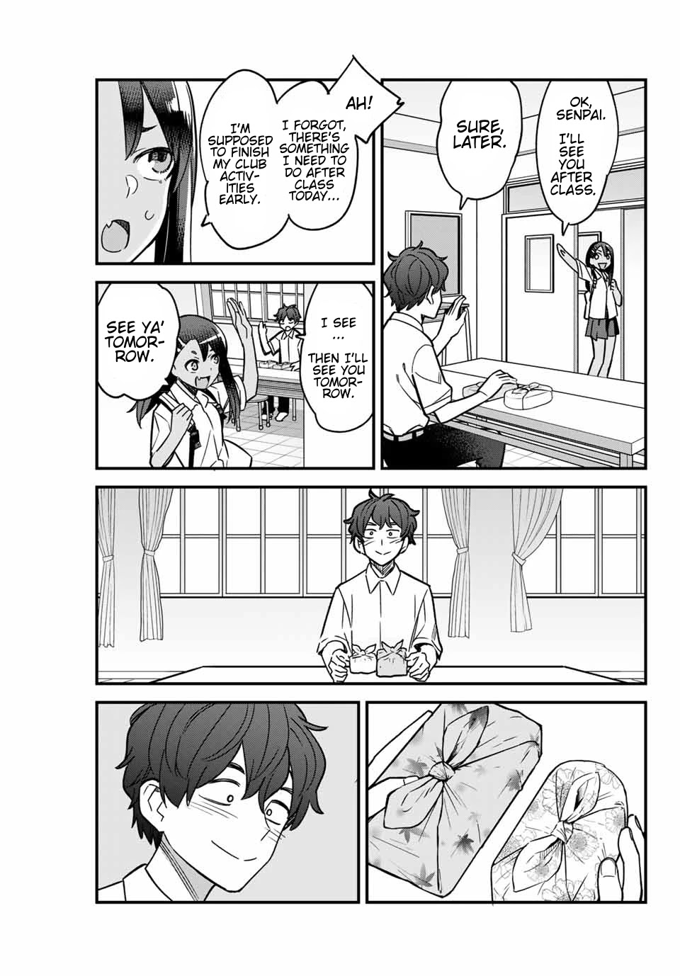 Please don't bully me, Nagatoro Chapter 93 page 3 - Chapter 93: Senpai... You're Letting Your Guard Down