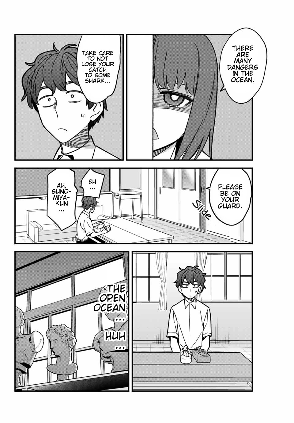 Please don't bully me, Nagatoro Chapter 93 page 8 - Chapter 93: Senpai... You're Letting Your Guard Down