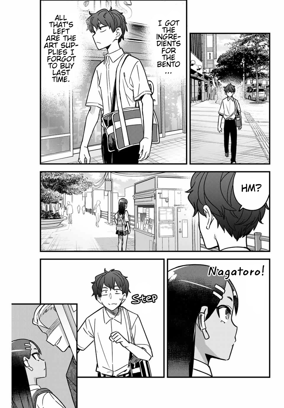 Please don't bully me, Nagatoro Chapter 93 page 9 - Chapter 93: Senpai... You're Letting Your Guard Down