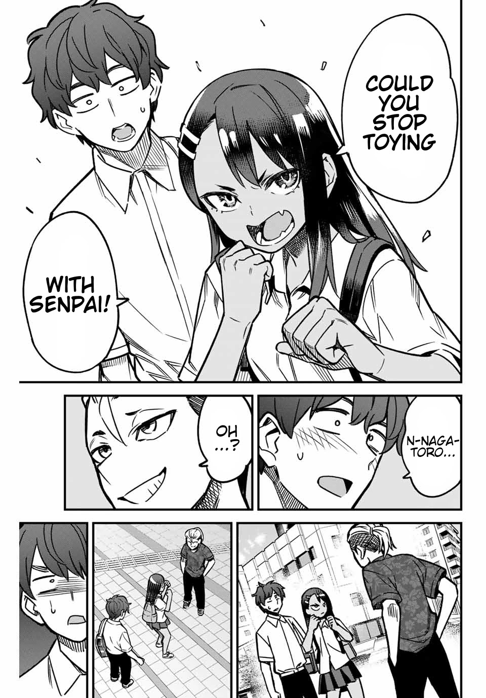 Please don't bully me, Nagatoro Chapter 94 page 11 - Chapter 94: Ah, Senpai... This Guy Is...