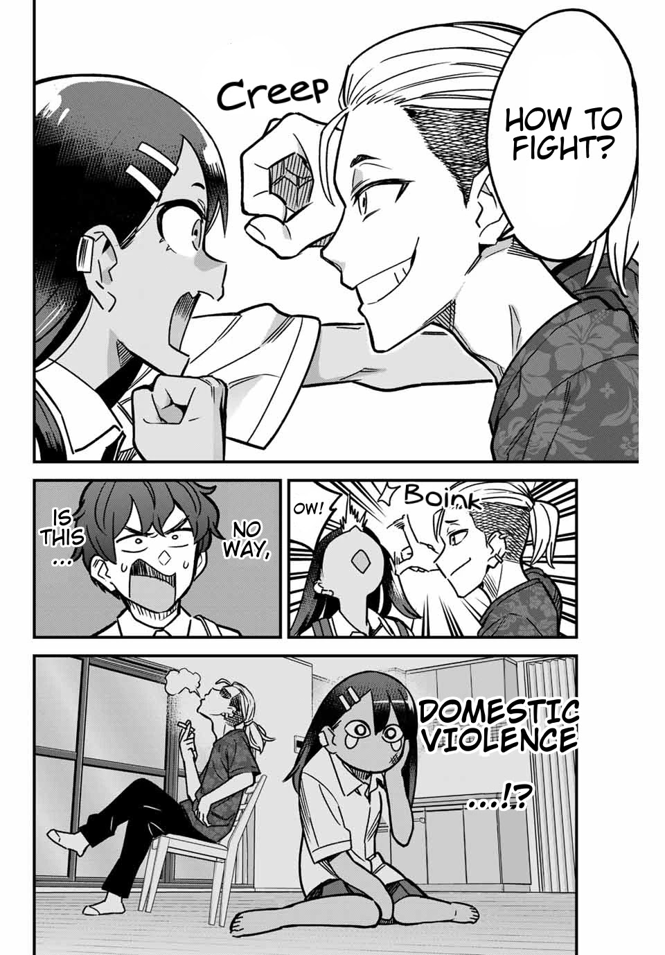 Please don't bully me, Nagatoro Chapter 94 page 14 - Chapter 94: Ah, Senpai... This Guy Is...