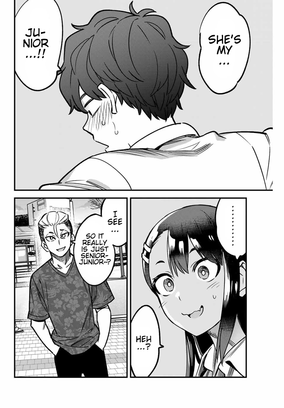 Please don't bully me, Nagatoro Chapter 94 page 18 - Chapter 94: Ah, Senpai... This Guy Is...