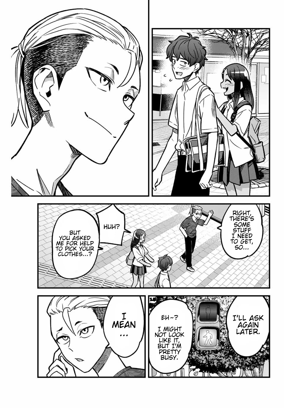 Please don't bully me, Nagatoro Chapter 94 page 23 - Chapter 94: Ah, Senpai... This Guy Is...